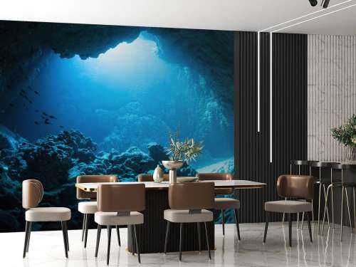 Cave under water