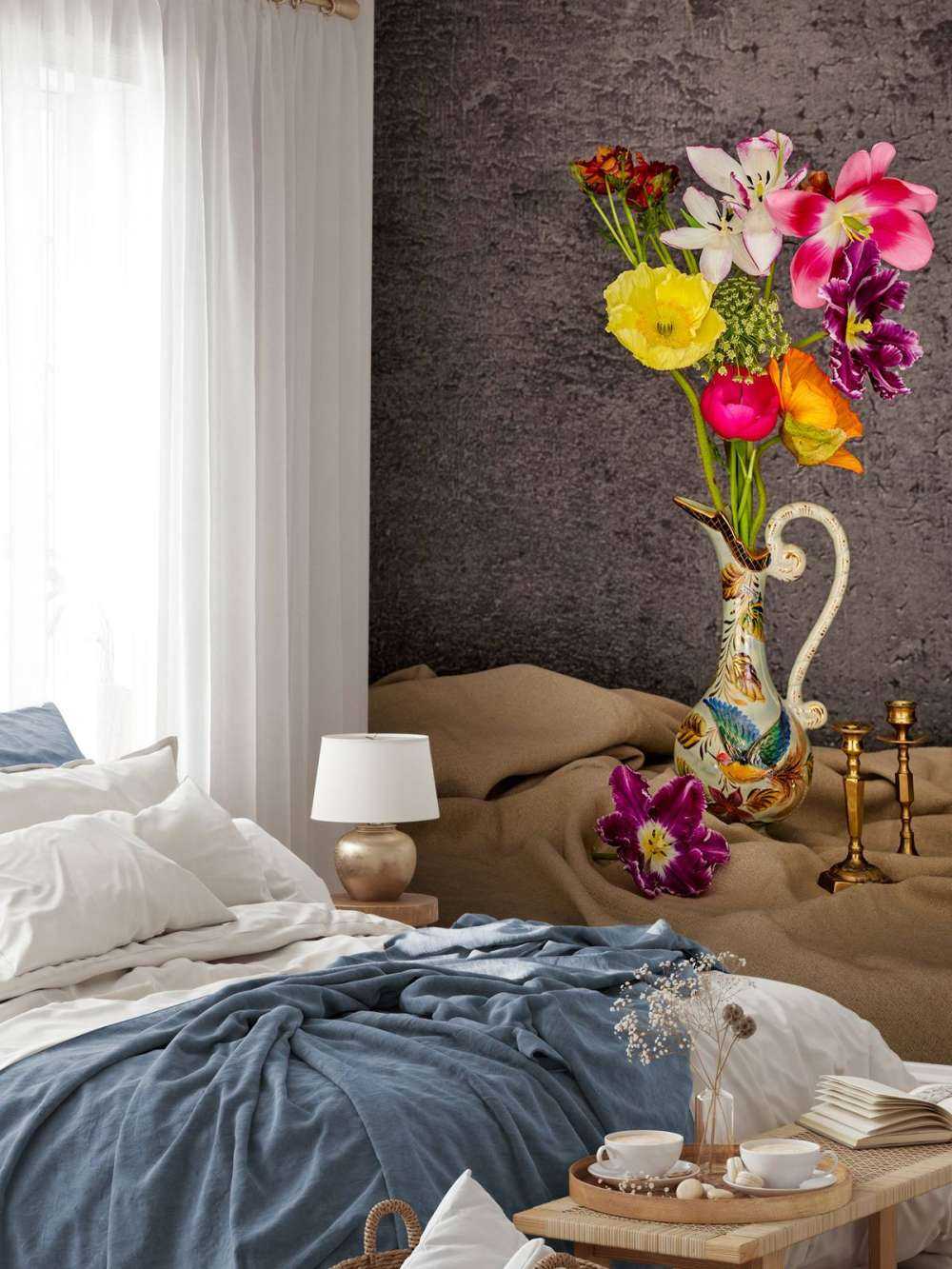 Flowers in classic vase