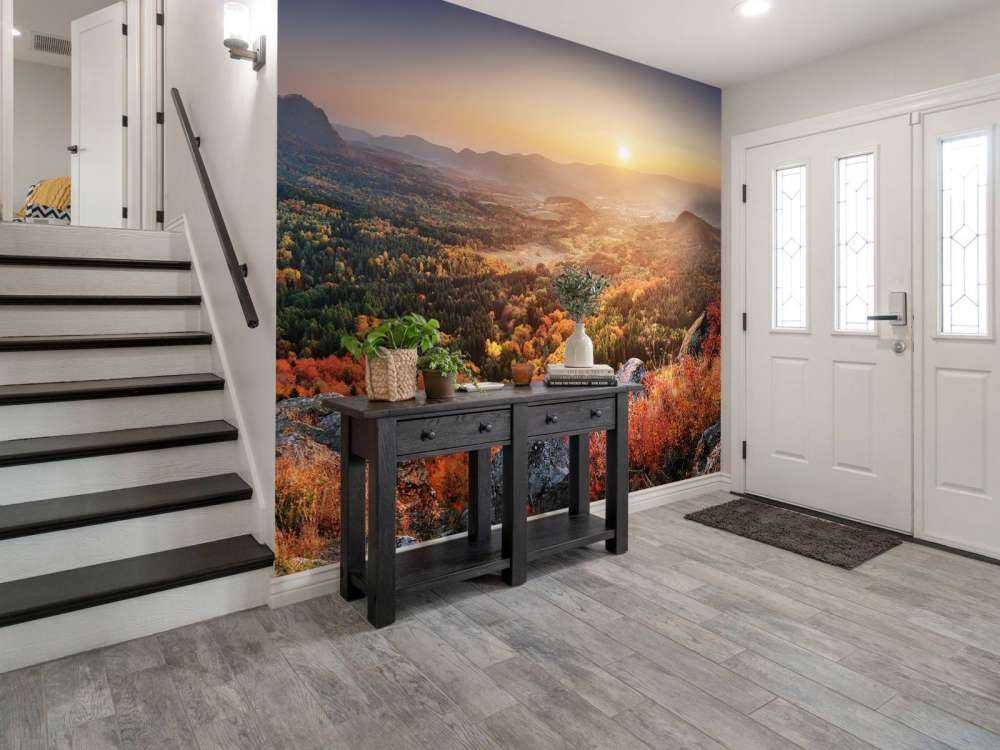 Autumn landscape in mountains