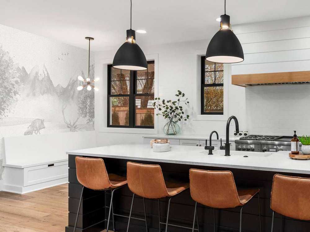 Forest animals in shades of grey