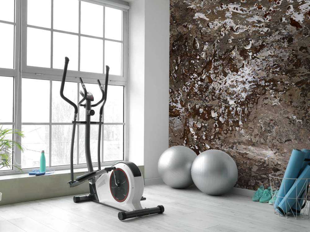 Anthracite-painted structure