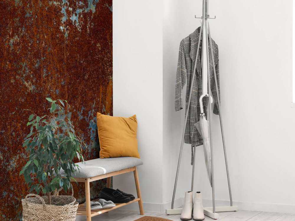 Rusty metal structure