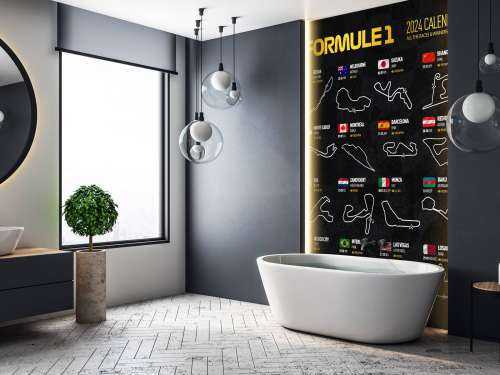 Formula 1 2024 - Winners map