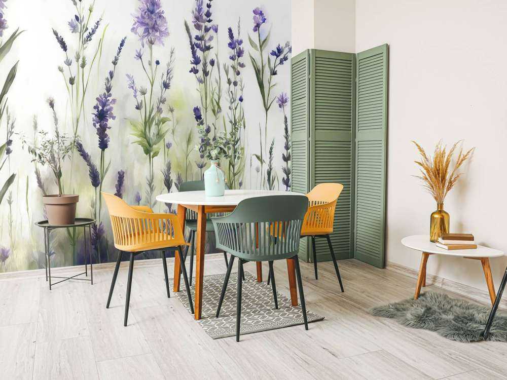 Lavender Glade Seamless Muted Lilac