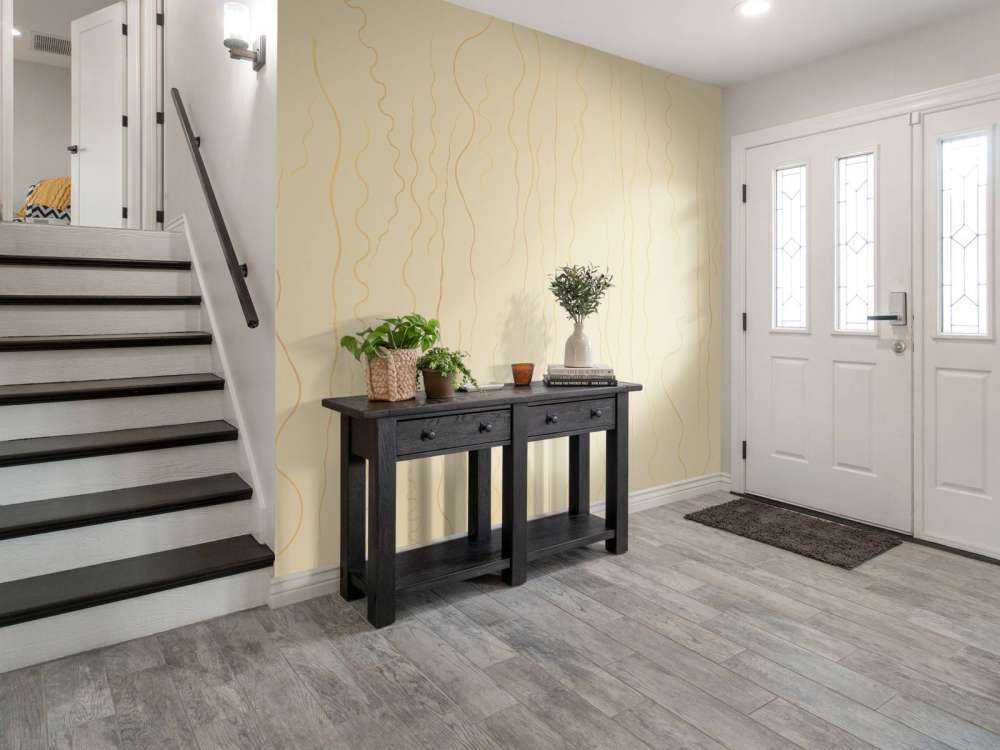 Organic lines grass beige II