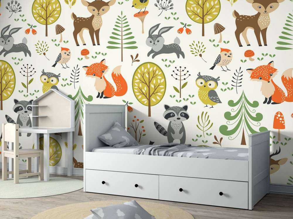 Animals in the forest