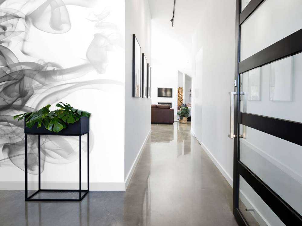 Head formed of smoke