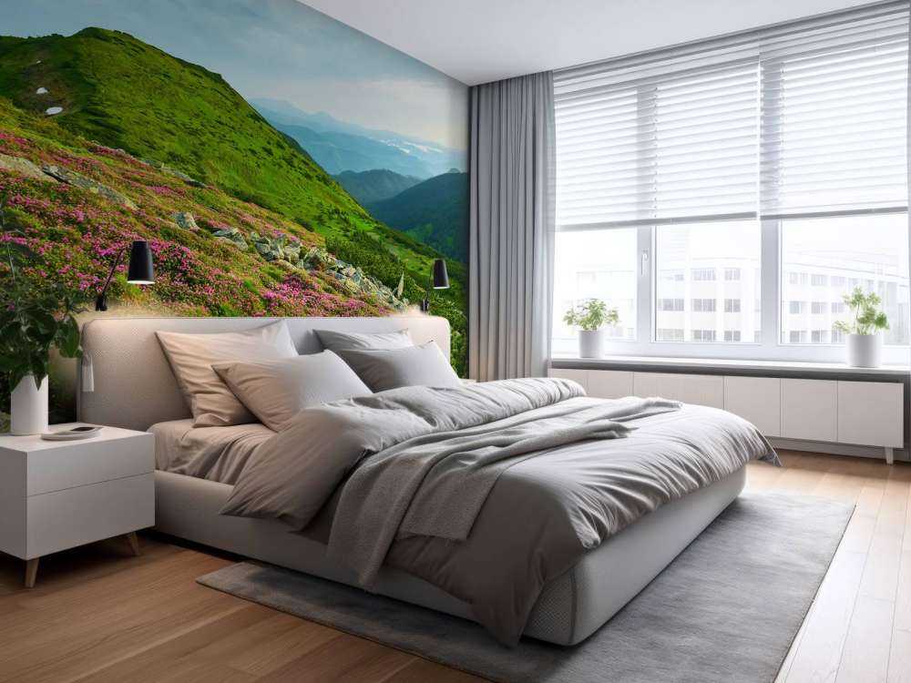 Rhododendrons in the mountains