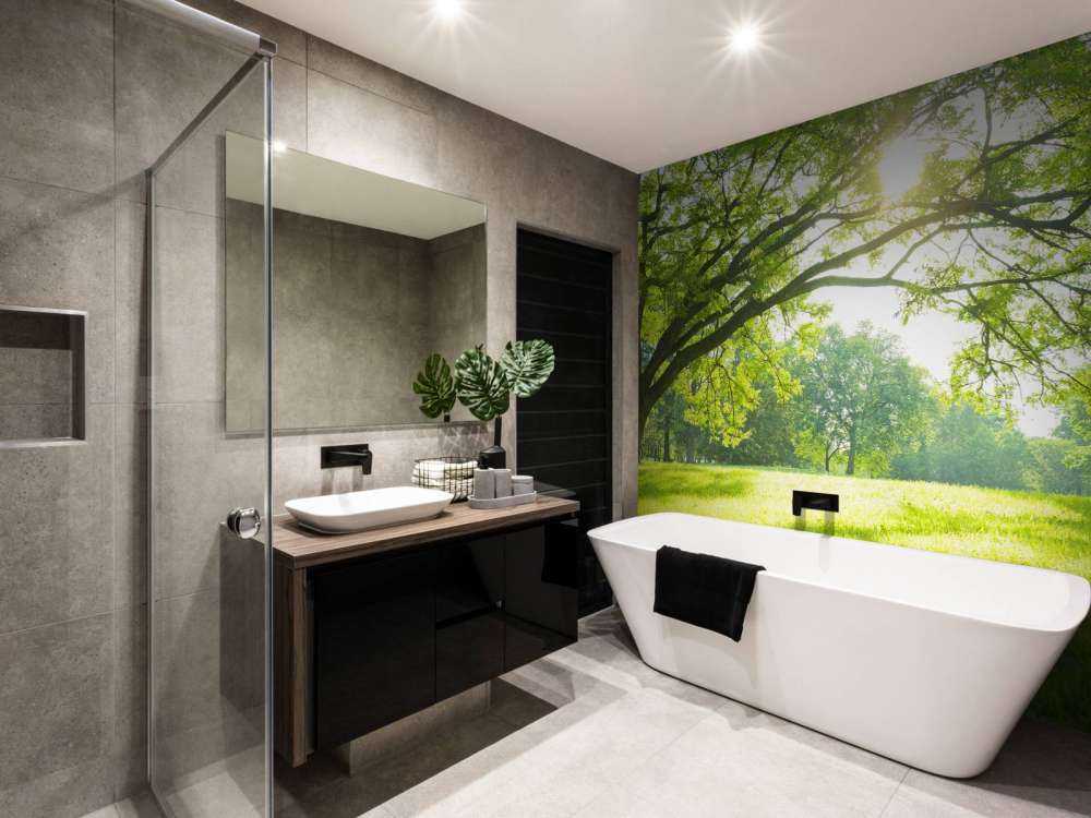 Beautiful tree with green grass