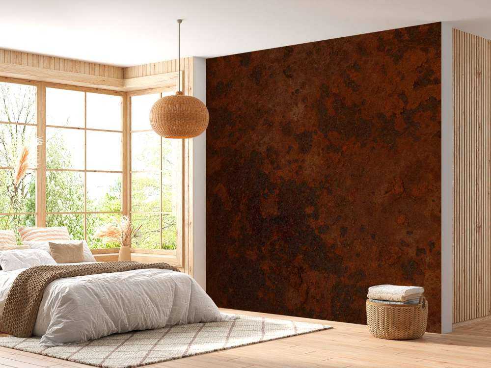 Structure rust brown