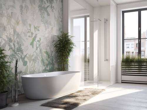 Garden Symphony in Dark Green
