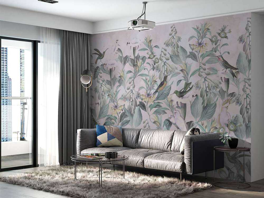 Ethereal Birdsong Blossom - Muted Elegance