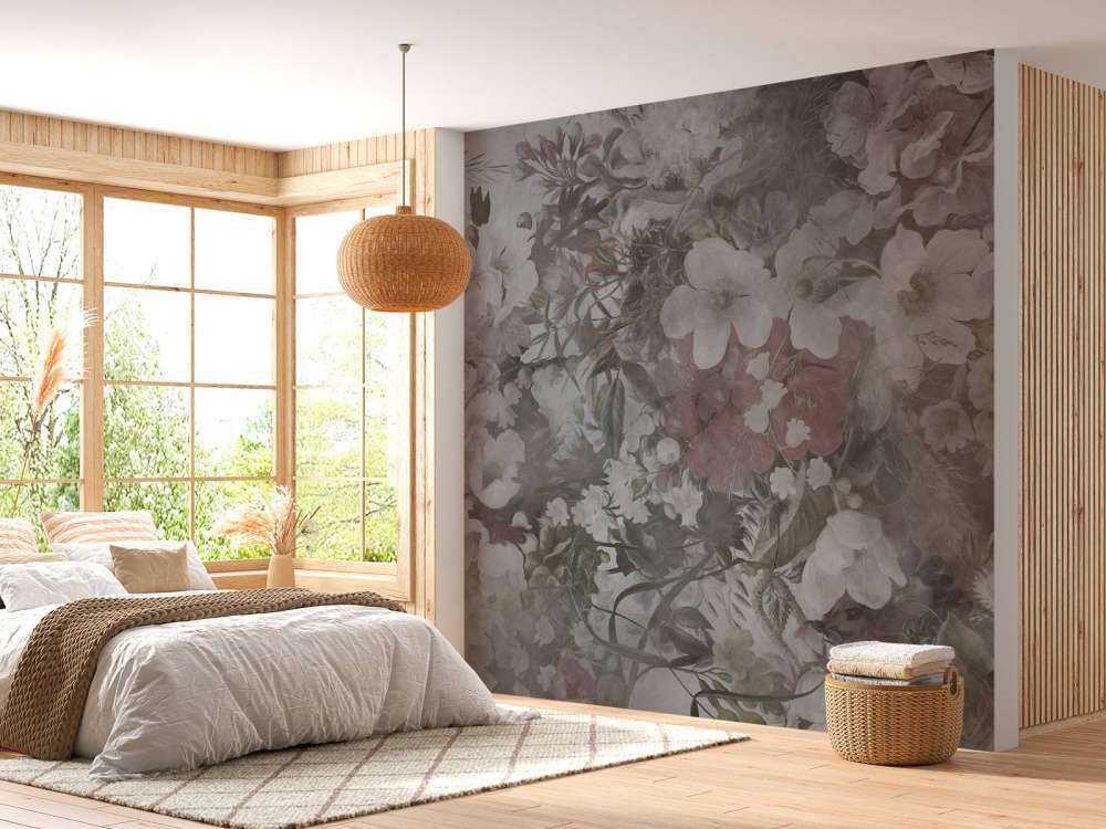 Apple Blossom and Anemones