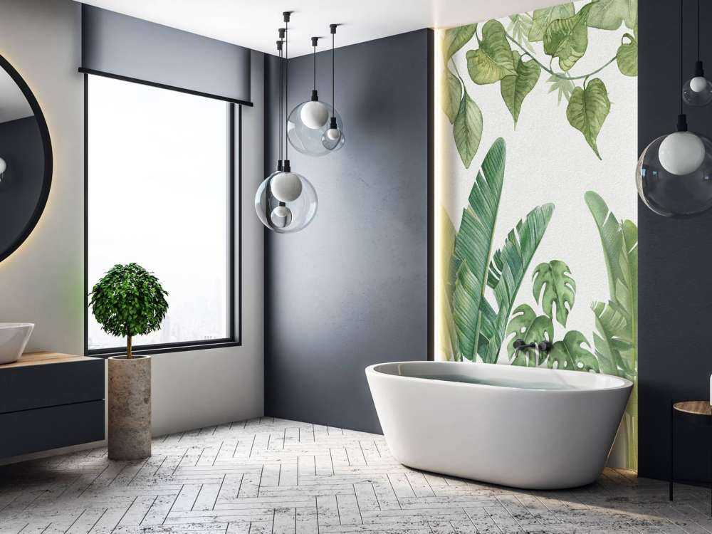 Tropical jungle plants