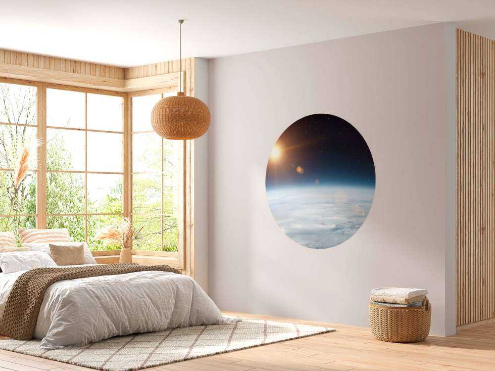 De aarde vanuit de ruimte