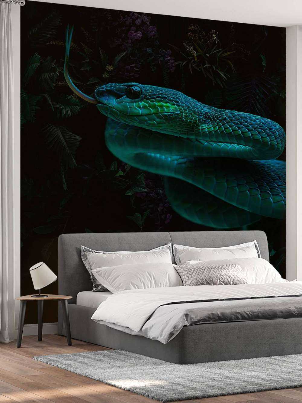 Jungle Snake Portrait