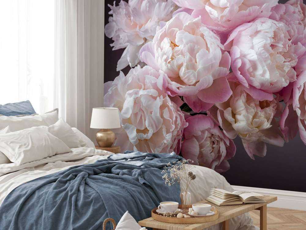 Bunch of peonies