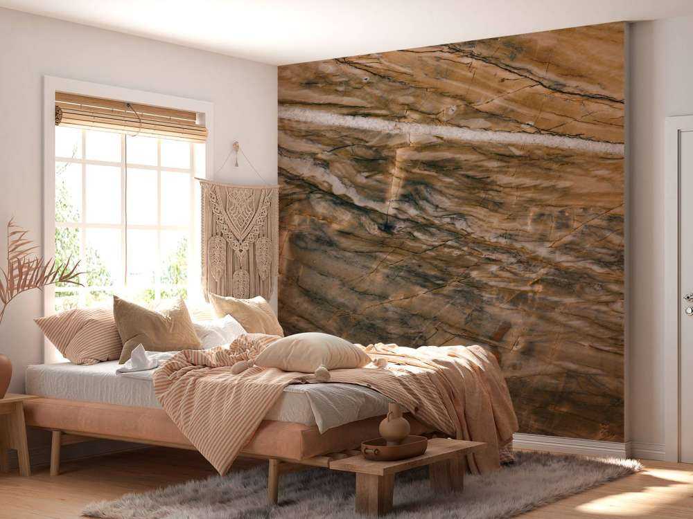 Marble with yellow tint