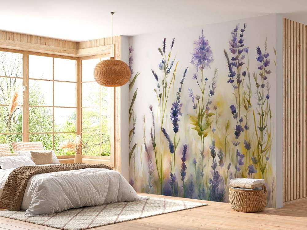 Lavender Glade Seamless Pastel