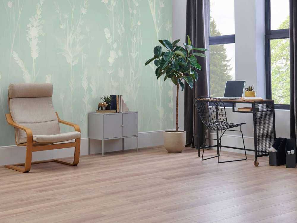 Lavender Glade Seamless Mint Green