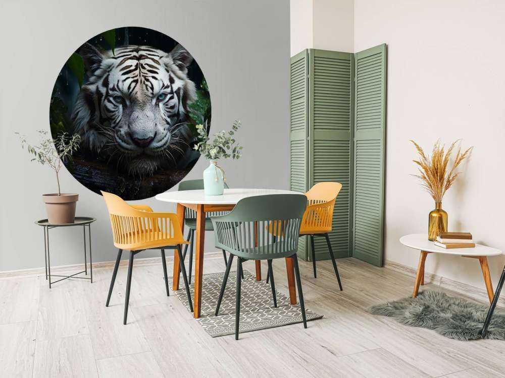 The Big and Rare White Tiger