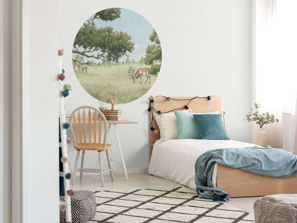 Landscape with animals