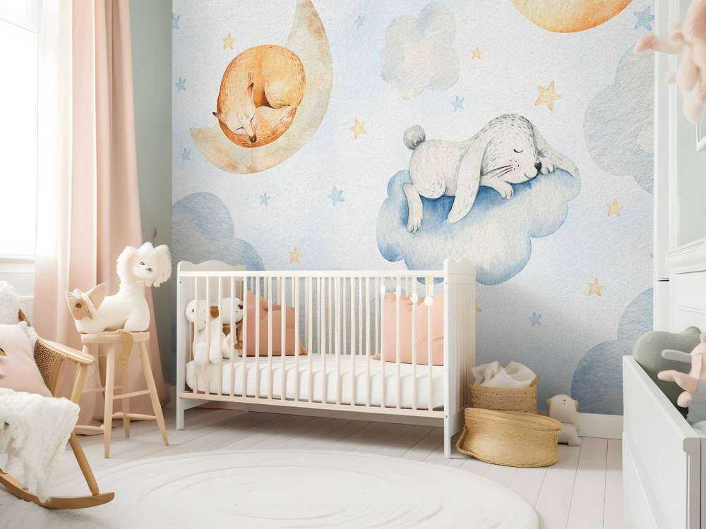 Sleeping friends in the clouds