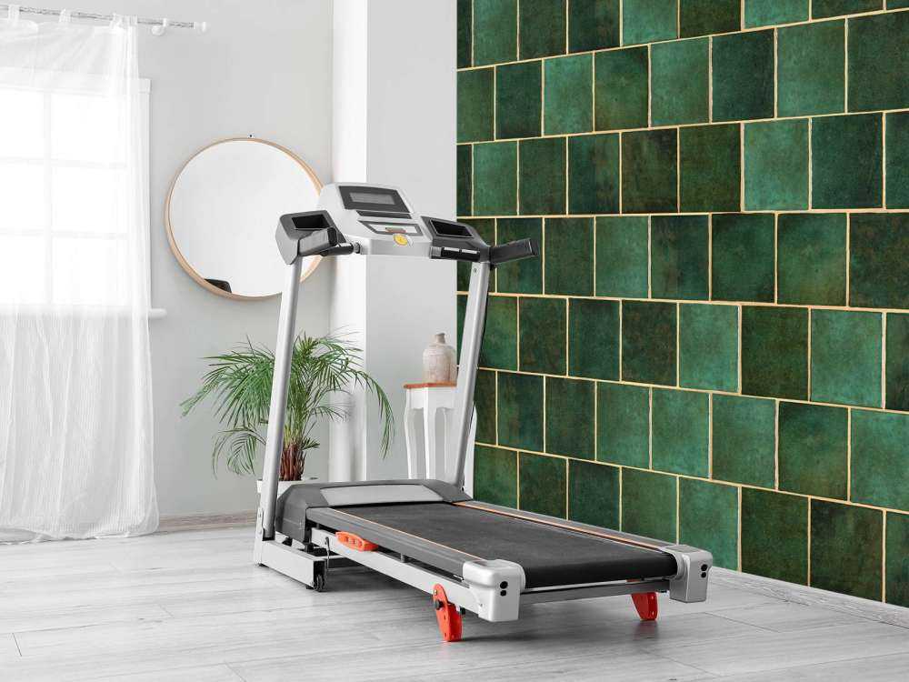 Green ceramic tiles