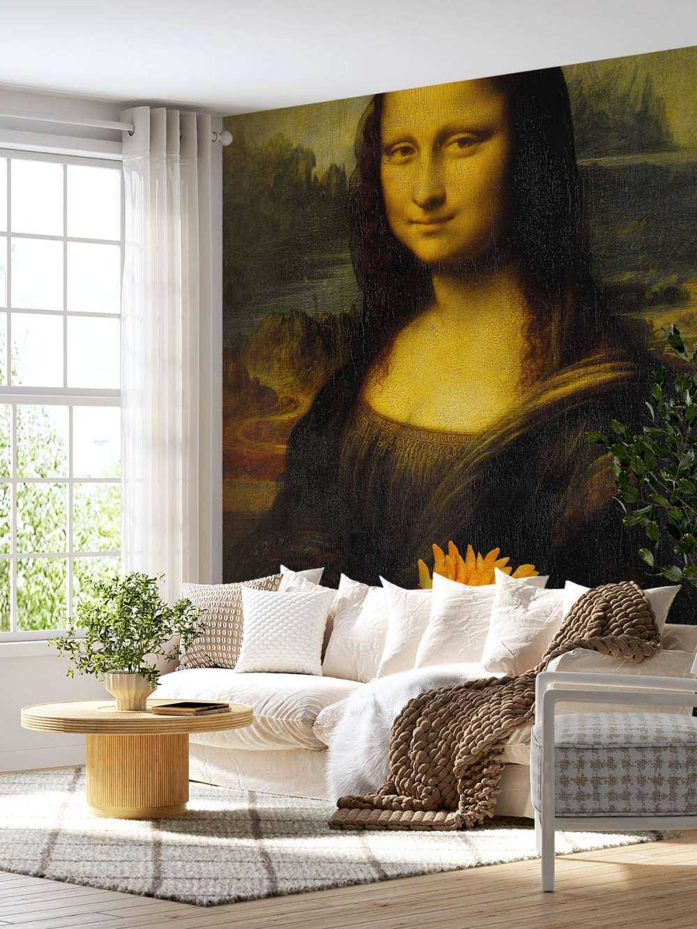 Mona Lisa with fries