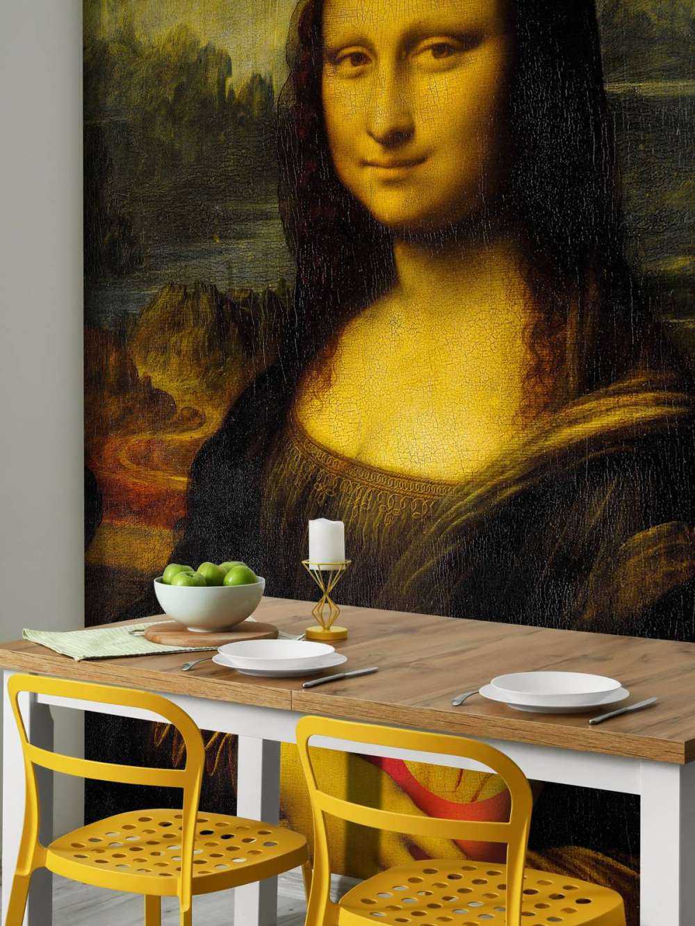 Mona Lisa with fries