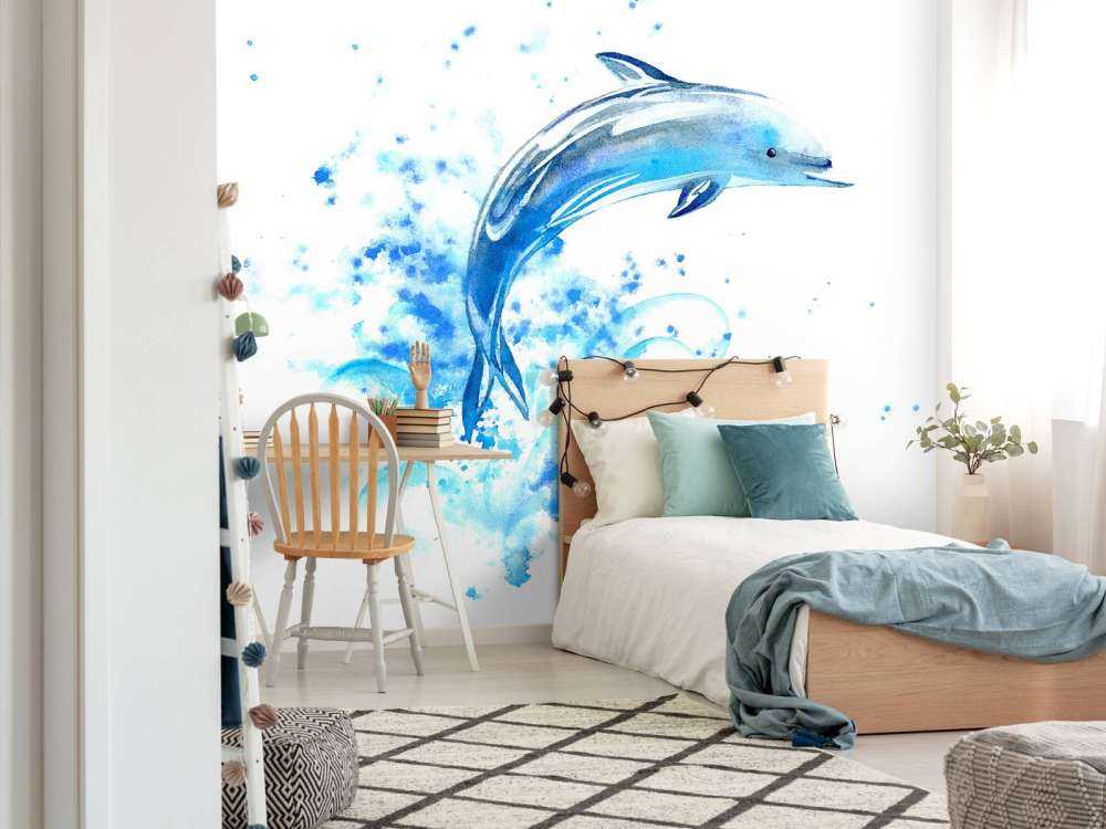 Jumping dolphin