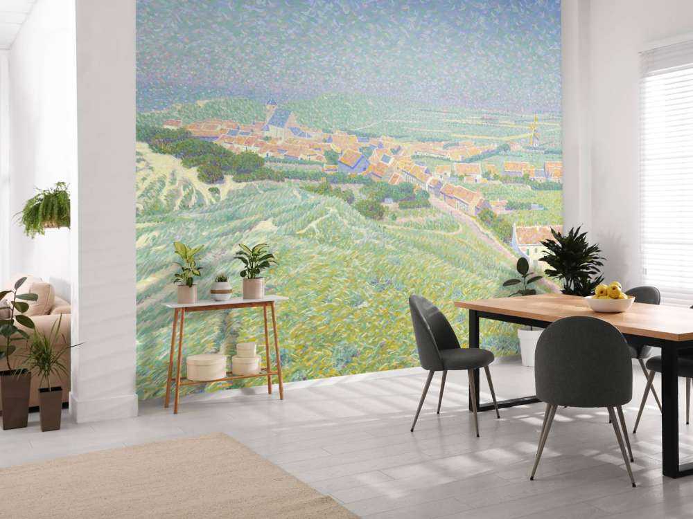 View of the village of Zoutelande