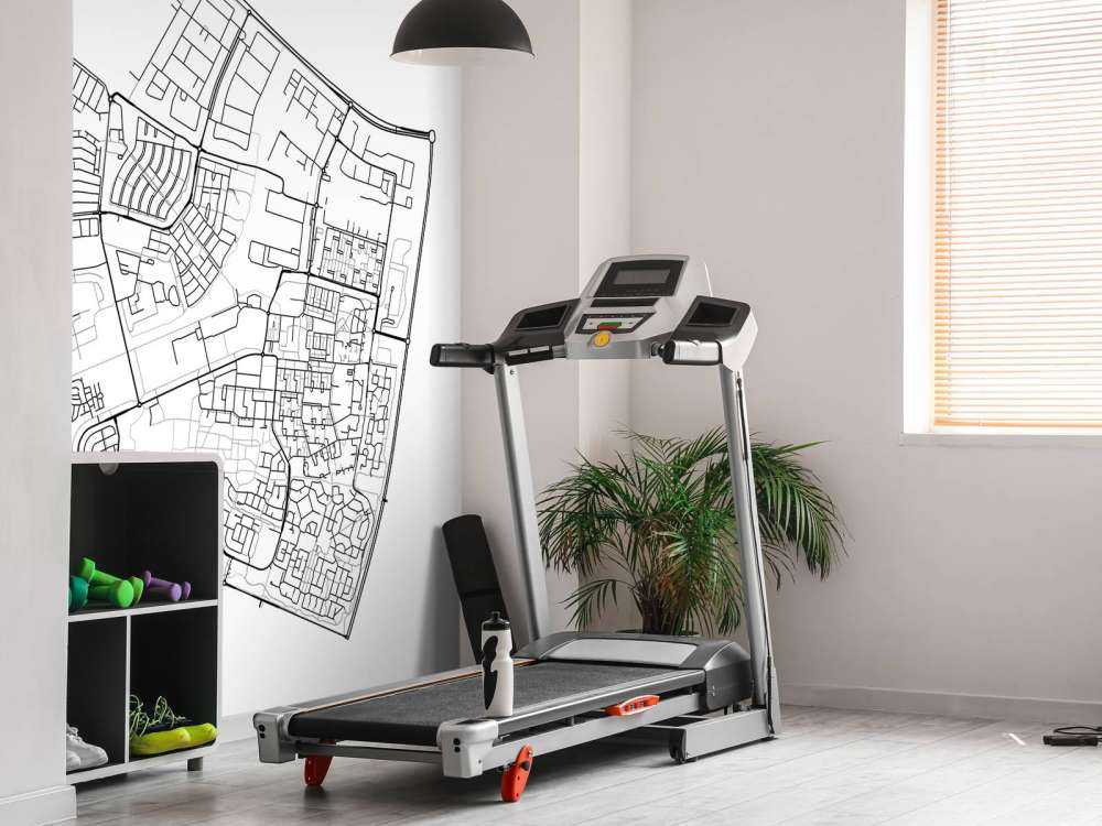 Map of Dronten, white 