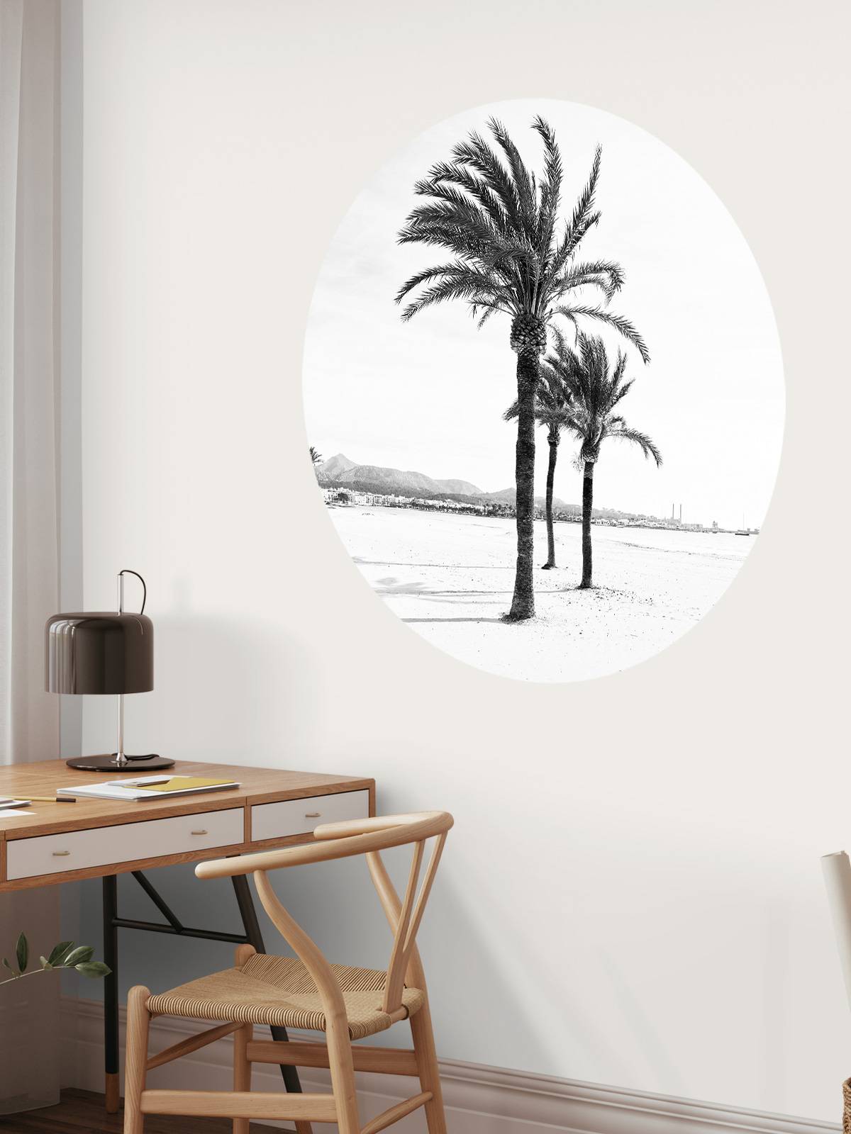 Palm trees together