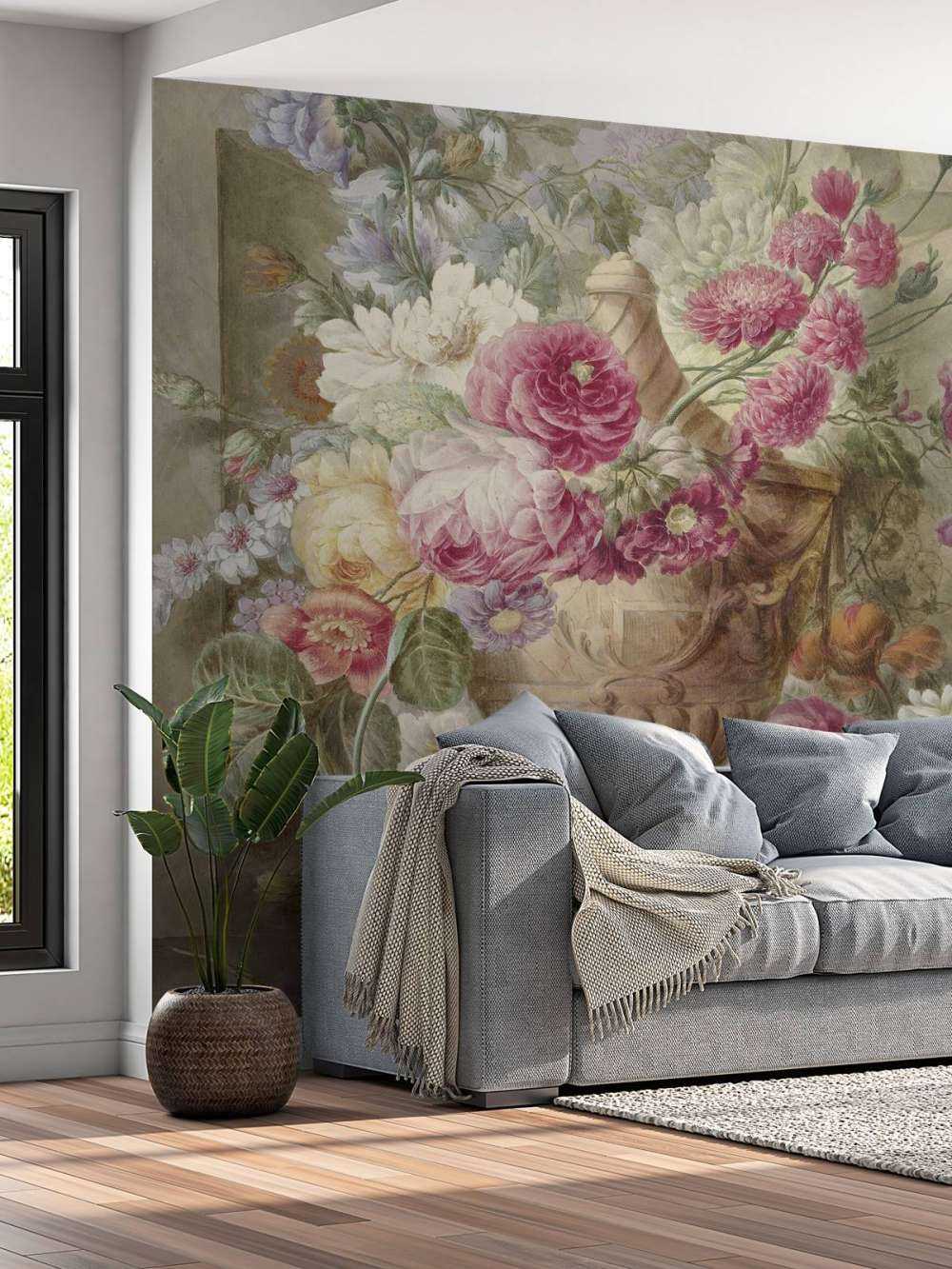 Vase with flowers, Pieter van Loo