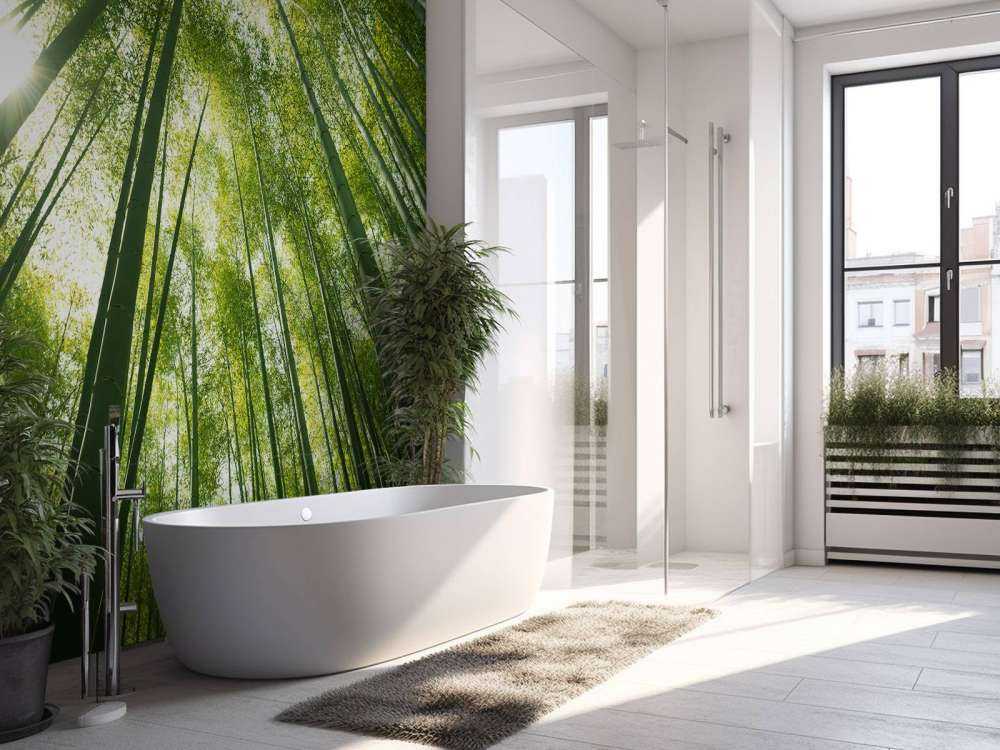 Bamboo forest in Japan