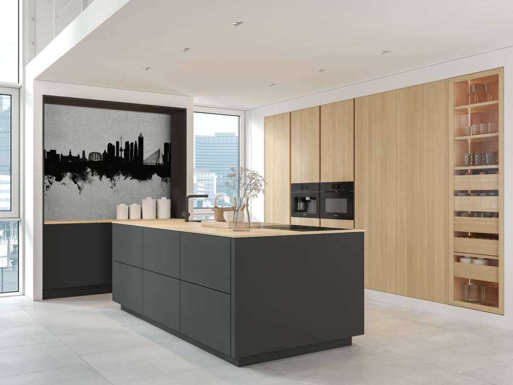 Watercolor skyline, Rotterdam