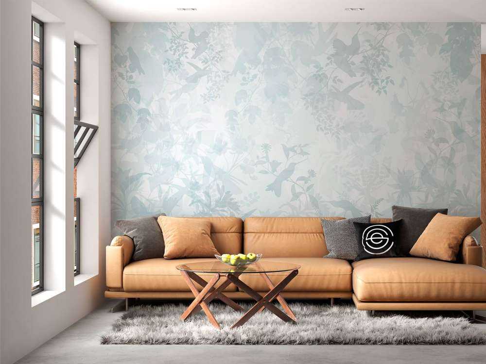 Garden Symphony in Blue