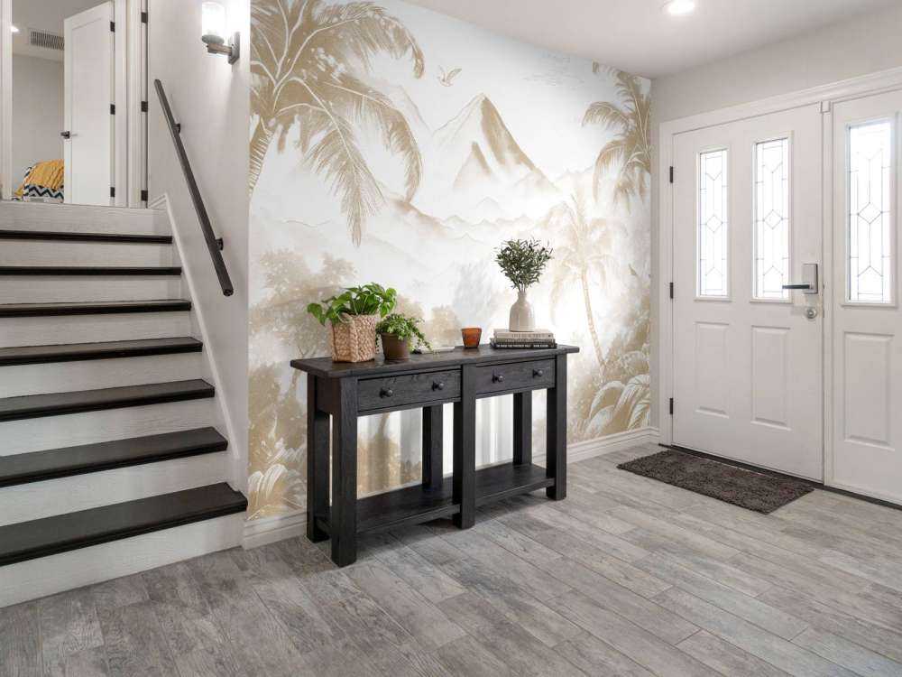 Dawn on Volcanic Island, taupe