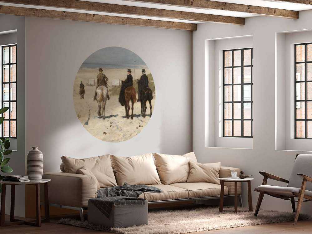 Morning ride along the beach