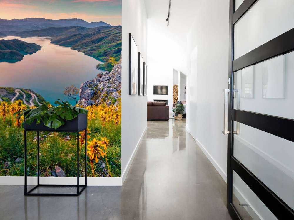 Sunrise on Lake Bovilla