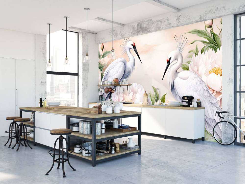 Storks Romance Orange