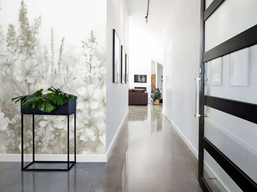 Tender English garden - mint green