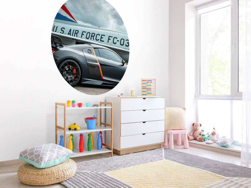 Audi R8 in stealth style