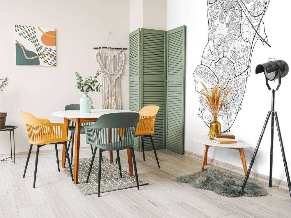 Map of Amersfoort, white