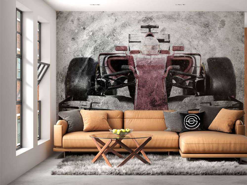 Vintage race car