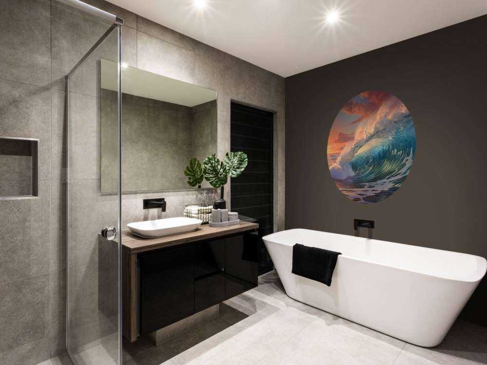 A Wave over the Sunset #2