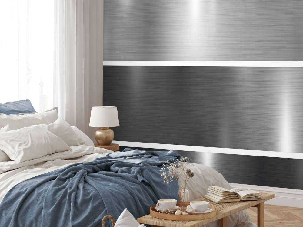 Range of metal textures