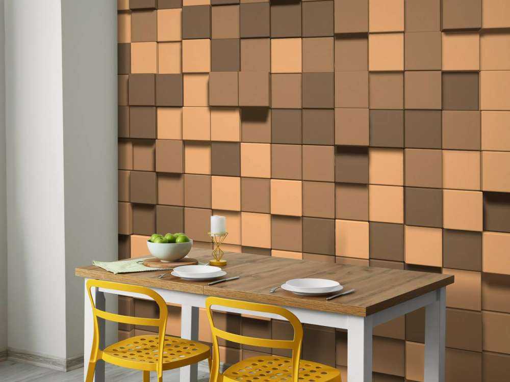 3D Minecraft blocks of earth