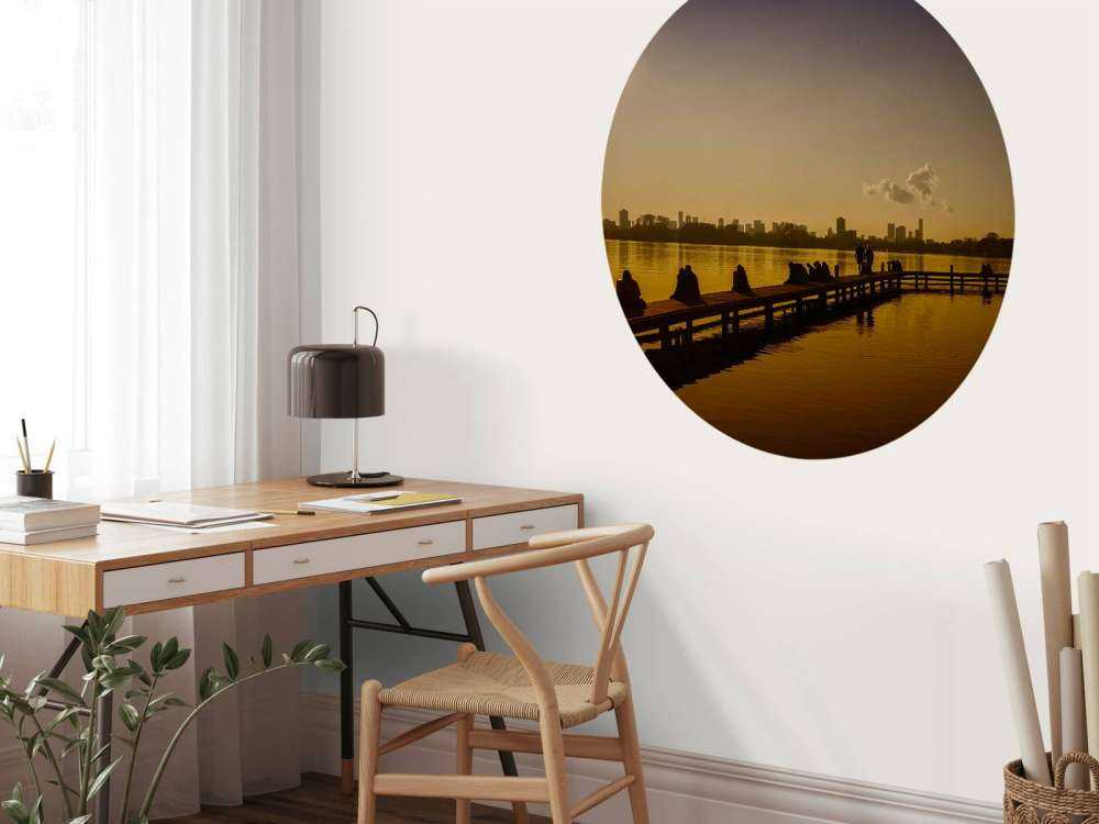 Relaxing at the Kralingse Plas in Rotterdam